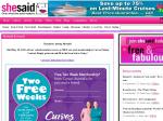 Freebie: FREE one weeks membership to Curves thanks to SheSaid - for you adn your mate