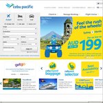 Cebu Pacific - Return Flights Sydney to Manila $358.88 AUD 1/11/16 to 31/03/17
