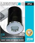 Lightstar Fixed Bathroom Downlight Heat Hood Kit Chrome 35W $2.62 (Save $35) @ Masters