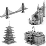 Eiffel Tower Metallic 3D Puzzle -  US $0.89 (~AU $1.16) Delivered @ AliExpress