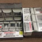 Romak Abs Storage 6 & 8 Compartments Clearance $5 (Was $19.98) @ Bunnings Warehouse Rockdale NSW