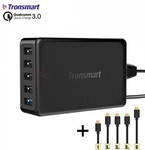 TRONSMART 3.0 U5PTA 5 USB Ports Desktop Charger @Zapals with Free Shipping + 5 Free USB Cable - US $24.99 (AU $32.54)