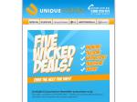 Unique Mobiles Five 24 Hour Deals for Five Days Starting Today
