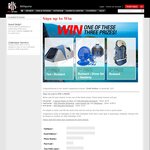 Win 1 of 3 Camping & Outdoor Prizes from RH Sports