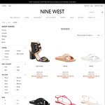 Nine West Extra 20% off Sale Items in-Store and Online - Shoes from $48