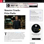 Win 1 of 3 'Monster Trucks' Prize Packs Worth $200 Each from The Weekly Review [VIC Only]