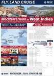 MSC Cruises - 19 Night Package Mediterranean to West Indies from $3849 Per Person