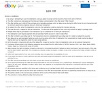  Special Offer for Gumtree Users - $20 eBay Voucher with No Minimum Spend
