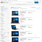 Lenovo Yoga 300-11 $254, 700-14 $679, Dell Inspiron 15 5000/Asus UX303LB i5 $425, Toshiba 12-C004i7/HP X30 $765 @Microsoft eBay