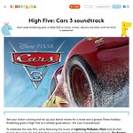 Win 1 of 10 Cars 3 Prize Packs from Kinderling