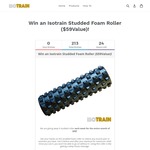 Win an Isotrain Studded Foam Roller Worth $59 from IsoTrain