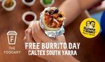 Guzman Y Gomez Free Burrito DAY - Caltex at The Foodary (South Yarra VIC) - Tuesday, July 25 at 12 PM - 7 PM