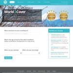 20% off Travel Insurance Policies at World2Cover