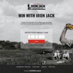 Win 1 of 350 Tackle Boxes [Purchase a 24 Pack of Iron Jack Stubbies or 30 Pack of Iron Jack Cans from Super Cellars] [QLD/NSW]