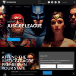 Win 1 of 199 DPs to the Premiere of Justice League Worth $100 from Roadshow [NSW/QLD/VIC/WA]