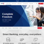 BankSA Complete Freedom - Deposit $500, Receive $50 Cash and a $50 FringeTix Voucher