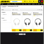 40% off Sennheiser HD 2.30 on-Ear Headphones $83.40 @ JB Hi-Fi