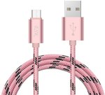 BIAZE 1M Pink Braided Micro USB Cable $1.12 US ($1.50 AU) Shipped @ Joybuy