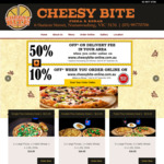 [VIC] Pizza, HSP & Kebab - Up to 20% off Base Price + 10% Discount Total Order + 50% off Delivery Fee @ Cheesy Bite Nunawading