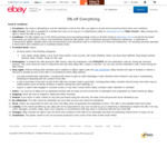 eBay 5% off Sitewide ($70 Min Spend, Maximum 3 Transactions)