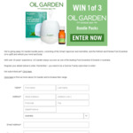 Win 1 of 3 Oil Garden Essential Oil Packs Worth $143.98 from Seven Network