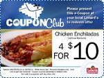 Lenards coupon for chicken enchiladas 4 for $10