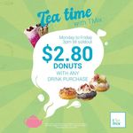 [VIC] Buy 1 Drink, Get 1 Donut for $2.80 @ Tmix Melbourne Emporium