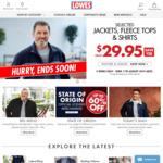 20% off Everything (Including Schoolwear) @ Lowes