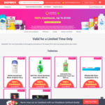 Priceline Pharmacy - 100% Cashback (Capped at $7.50, Was 2.8%) + Delivery ($9.95 or Free with $50 Spend) @ ShopBack