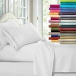 95% off - Egyptian Comfort 1800 Count 4 Piece Bed Sheet Set Deep Pocket Bed Sheets