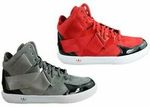 adidas C10 Mens Basketball Shoes Hi Tops $38.75 Grey/Red + Delivery ($0 eBay Plus) @ Mode Footwear eBay