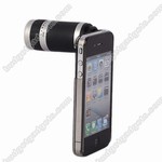 6x18 Zoom Mobile Phone Telescope with Transparent Case for iPhone 4, 41% off - $9.45 with Free Shipping