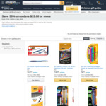 30% off BIC Stationery (Min Spend $15) + Delivery ($0 with Prime / $39 Spend) @ Amazon Australia