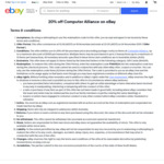 Computer Alliance 20% off Storewide @ eBay