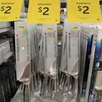 Target Nova Chefs Knife (20cm), Santoku Stainless Steel Knife (18cm), 20cm Bread Knife $2 at Target
