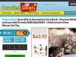 Revolution Cat Flea Control 6 Month Pack Only $65.88 Including Delivery - 40% Saving