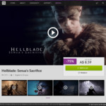 [PC] Hellblade: Senua's Sacrifice A$8.59 at GOG