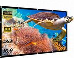 Yisiga 120 Inches Projector Screen $32.29 + Delivery ($0 with Prime/ $39 Spend) @ YISIGA Amazon AU