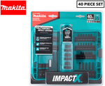 Makita 40-Piece Impactx Driver Bit Set $29.99 + Delivery ($0 with Club Catch) @ Catch