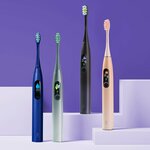 Oclean X Pro Smart Electric Toothbrush + 4 Brush Heads - US$57.99 (~A$75.10) + Free Priority Shipping @ Oclean