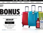 American Tourister Carry-on $30 When You Buy Two Bottles of Absolut Vodka