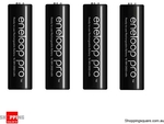 Panasonic Eneloop Pro Batteries AA/AAA 4pk $17.49 + Delivery @ Shopping Square