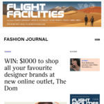 Win $1000 to Shop All Your Favourite Designer Brands at New Online Outlet, The Dom from Fashion Journal