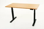 PRO Series Electric Standing Desk with Bamboo Desktop, Cable Tray, Anti-Fatigue Mat, Cable Kit $899.00 Delivered @ Updown Desk