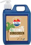 Le Tan SPF 50+ Coconut Sunscreen 1L $18.99 + Delivery ($0 C&C/ to Select Area/ $50 Order) @ Chemist Warehouse