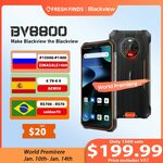 Blackview BV8800 8GB+128GB Rugged Smartphone Night Vision Camera US$216.07 (~A$300.56) Delivered @ Blackview Aliexpress