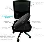 ErgoFlip 2-in-1 Active Ergonomic Office Chair $449 (Was $749) + $49 Delivery @ ErgoFlip