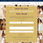 Win 1 of 5 $2,000 Gift Cards from Sheridan