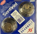 Lockwood Sentinel Double Cylinder Deadbolt Antique Brass Finish $27.50 (RRP $66) + Shipping @ Homewatch Security
