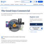 Access to The Good Guys Commercial & JB Hi-Fi Solutions via Australian Retirement Trust